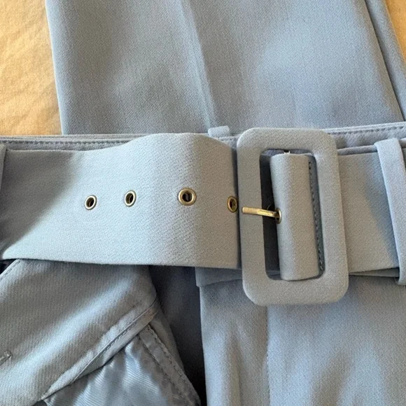 NWT Zara Women's Belted Trousers - Picture 4 of 5